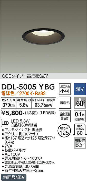 ddl5005ybg