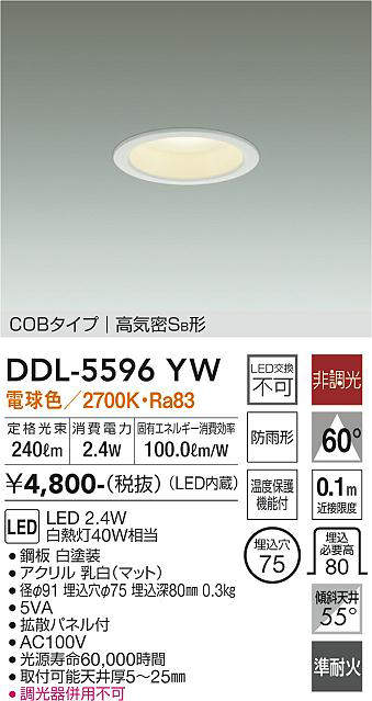 ddl5596yw