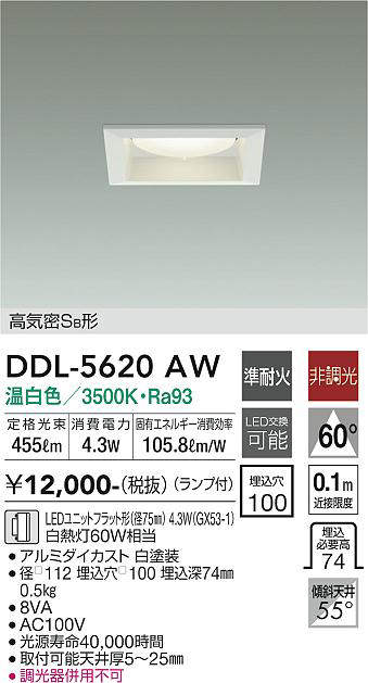 ddl5620aw