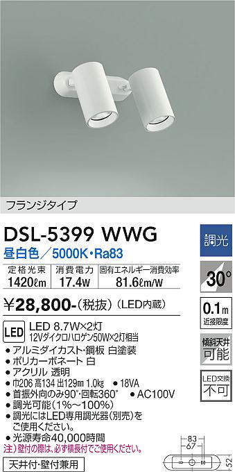 dsl5399wwg