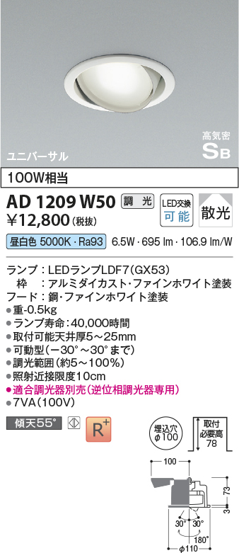 ad1209w50